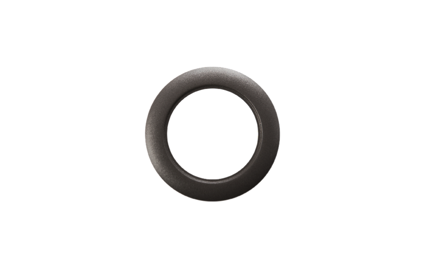 Rehab Ring Schwarz 133mm for Junistar, Uniled, Soft & Jupiter Edelstahl