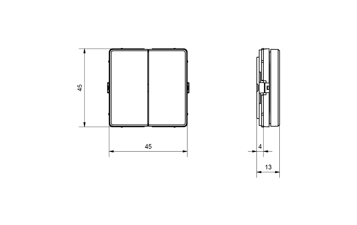 Smart Switch DK II Hvid