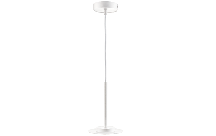 Disc/Frosta Wit Pendant Adapter Aluminium